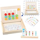 Sunarrive Montessori Spielzeug Holz Puzzle Sortierbox...