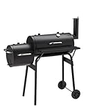 GrillChef by LANDMANN Smoker Tennessee 100 | Schwarz