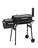 GrillChef by LANDMANN Smoker Tennessee 100 | Schwarz