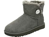 UGG Damen Mini Bailey Button Bling Classic Boot, Grey,...