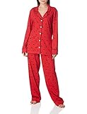 Hatley Damen Long Sleeve Pajama Sets Zweiteiliger...