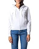 Calvin Klein Jeans Damen Instit Back Logo Zip Through...