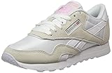 Reebok Damen Cl Nylon Sneaker, white/white/light grey,...