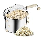 Great Northern Popcorn Original Edelstahl Herdplatte...