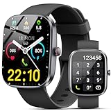 Smartwatch Herren Damen mit Telefonfunktion, 1.91'...