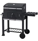 tepro Holzkohlegrill (Grillwagen) Toronto Click,...