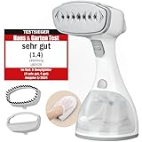 LEBENLANG Steamer Dampfglätter TESTSIEGER - 1500W &...