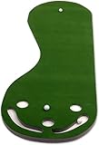 PUTT-A-BOUT Par Three Golf Putting Mat, Grün, 3...