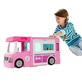 Barbie 3-in-1 Super Abenteuer-Camper mit Zubehör,...