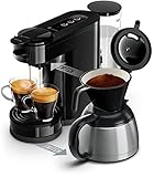 Philips Senseo HD6592/60 Switch 2-in-1 Kaffeemaschine,...