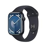 Apple Watch Series 9 (GPS, 45 mm) Smartwatch mit...