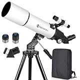 Teleskope für Erwachsene Astronomie, 80mm Aperture...