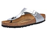 BIRKENSTOCK Gizeh normal (Silber) Größe 37 EU