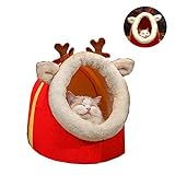 WAHHW Form Hut Haustier Katze Bett, Weihnachtsbaum-Form...