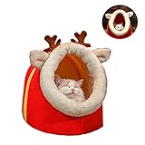 WAHHW Form Hut Haustier Katze Bett, Weihnachtsbaum-Form...