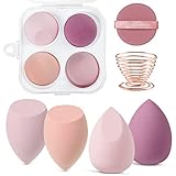 AUAUY 4 PCS Make up Schwamm Set, Foundation Blending...