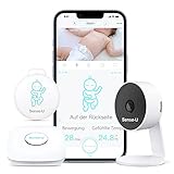 Sense-U Baby Monitor 3 mit Kamera,Babyphone,das Sie bei...