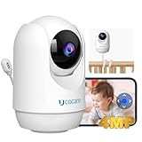 UCOCARE Babyphone mit Kamera, Video Baby Monitor, 4MP,...