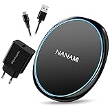 NANAMI Wireless Charger mit 20W USB C PD Adapter, 10W...