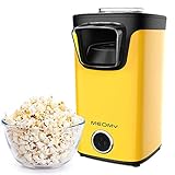 AIRMSEN Popcornmaschine, Heißluft Popcorn Maker...