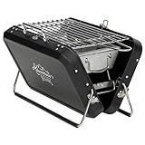 Gentlemen's Hardware Unisex tragbarer Grill, schwarz