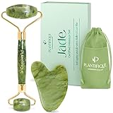 Plantifique Jade Roller & Gua Sha Stein - Natürlicher...