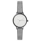 Skagen Damen Analog Quarz Uhr mit Edelstahl Armband...