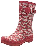 Joules Damen Molly Welly Gummistiefel, Rot Red...