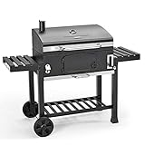 TAINO HERO XXL Smoker Holzkohle-Grill BBQ Grillwagen...