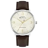 Ben Sherman Herren Analog Quarz Uhr mit PU Armband...