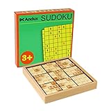 Andux Holz Sudoku Brett Spiele Mit Schublade SD-02...