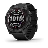 Garmin Fenix 7X Sapphire Solar mit Silikonarmband...