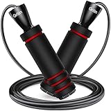 Gritin Springseil, 3 Meter Verstellbare Speed Rope mit...