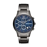 Emporio Armani Herren-Chronograph, Edelstahluhr, 43 mm...