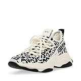 Steve Madden Damen Maxima Sneaker, Leopard, 39 EU