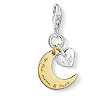 Thomas Sabo Damen Charm-Anhänger I Love You To The...