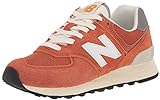 New Balance Men's 574 V2 Lace-Up Sneaker, Orange...