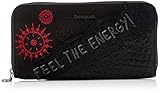 Desigual Damen Wallet Rep Comunika Zip ARO Geldbörse,...