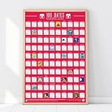 Gift Republic – 100 Dates – Bucket List-Poster |...