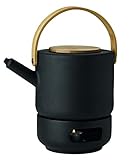 Stelton Theo Set Teekanne 1,25 Liter und Stövchen aus...