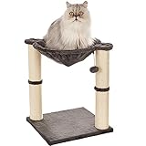 Amazon Basics – Katzen-Kratzbaum mit Haus,...