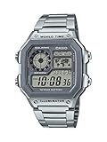 Casio Men's 10 Year Battery Quartz Watch with Stainless...