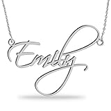 JOELLE JEWELRY Personalisierte Namenskette Silber Kette...