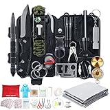 First Aid Survival Kit, 246 in 1 Erste Hilfe Set Auto...