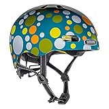 Nutcase Street-Polka Face Helm, Mehrfarbig, M