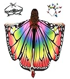 Schmetterling Kostüm Damen Flügel...