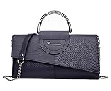 KELUOSI Clutch Abendtasche Lange Kupplung Damen...