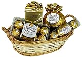 Geschenk Set Golden Christmas mit Ferrero Rocher...