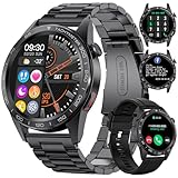 LIGE Smartwatch Herren mit Telefonfunktion 1.39'...