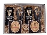 Guinness Geschenkpaket mit Bier, Original Gläsern und...